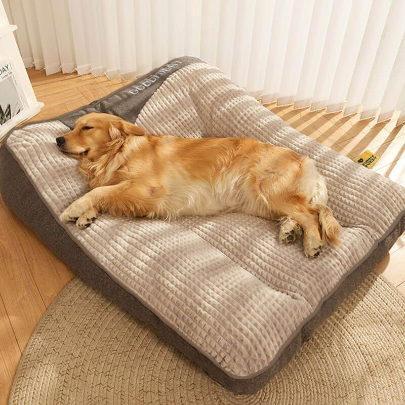 Glevato | Thick Scratch-Resistant Spine Protection Dog Bed