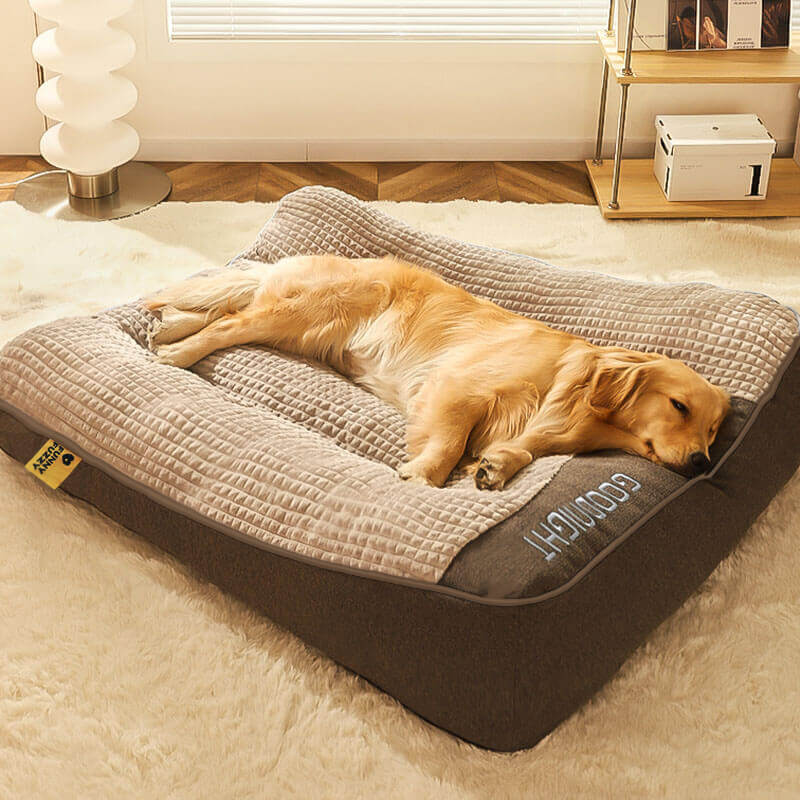 Glevato | Thick Scratch-Resistant Spine Protection Dog Bed