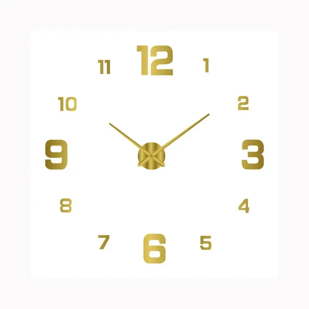 Glevato | Timeless Whisper™ | Silent Classic Wall Clock | Noise-Free Design for Bedroom & Office Decor