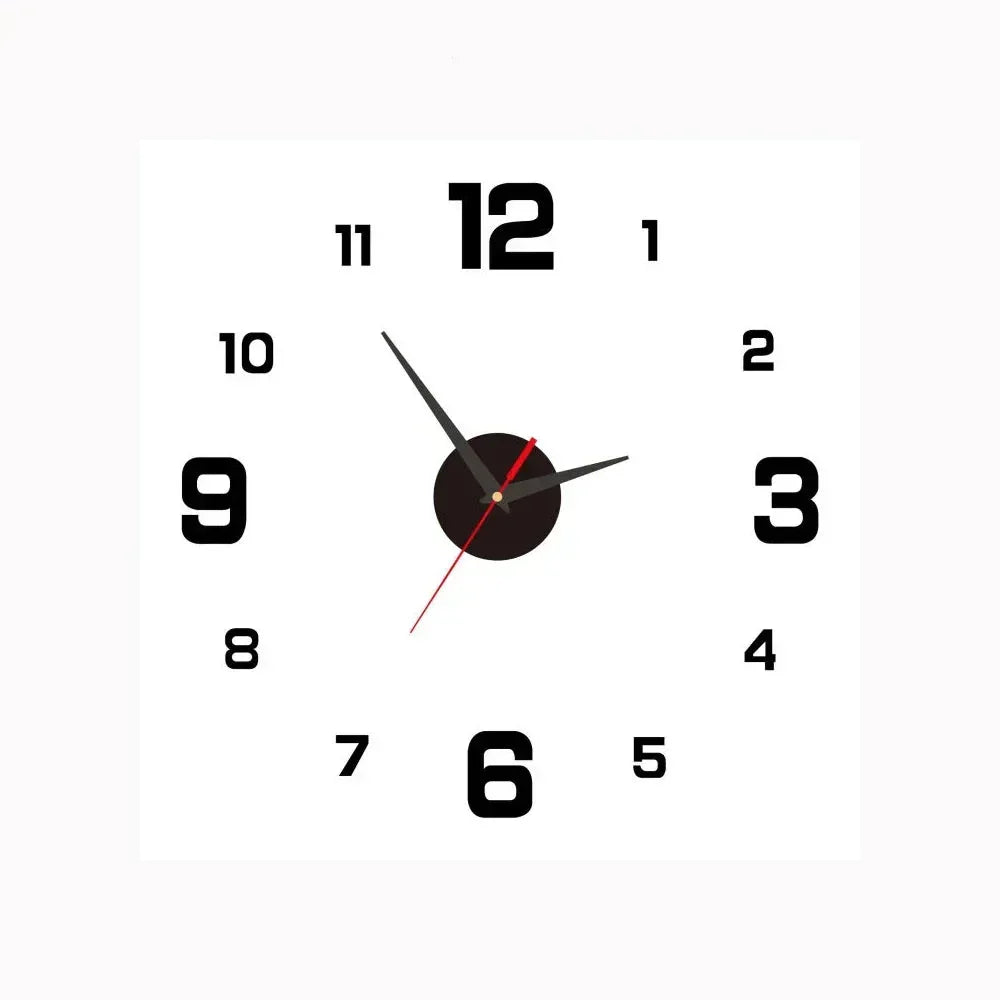 Glevato | Timeless Whisper™ | Silent Classic Wall Clock | Noise-Free Design for Bedroom & Office Decor