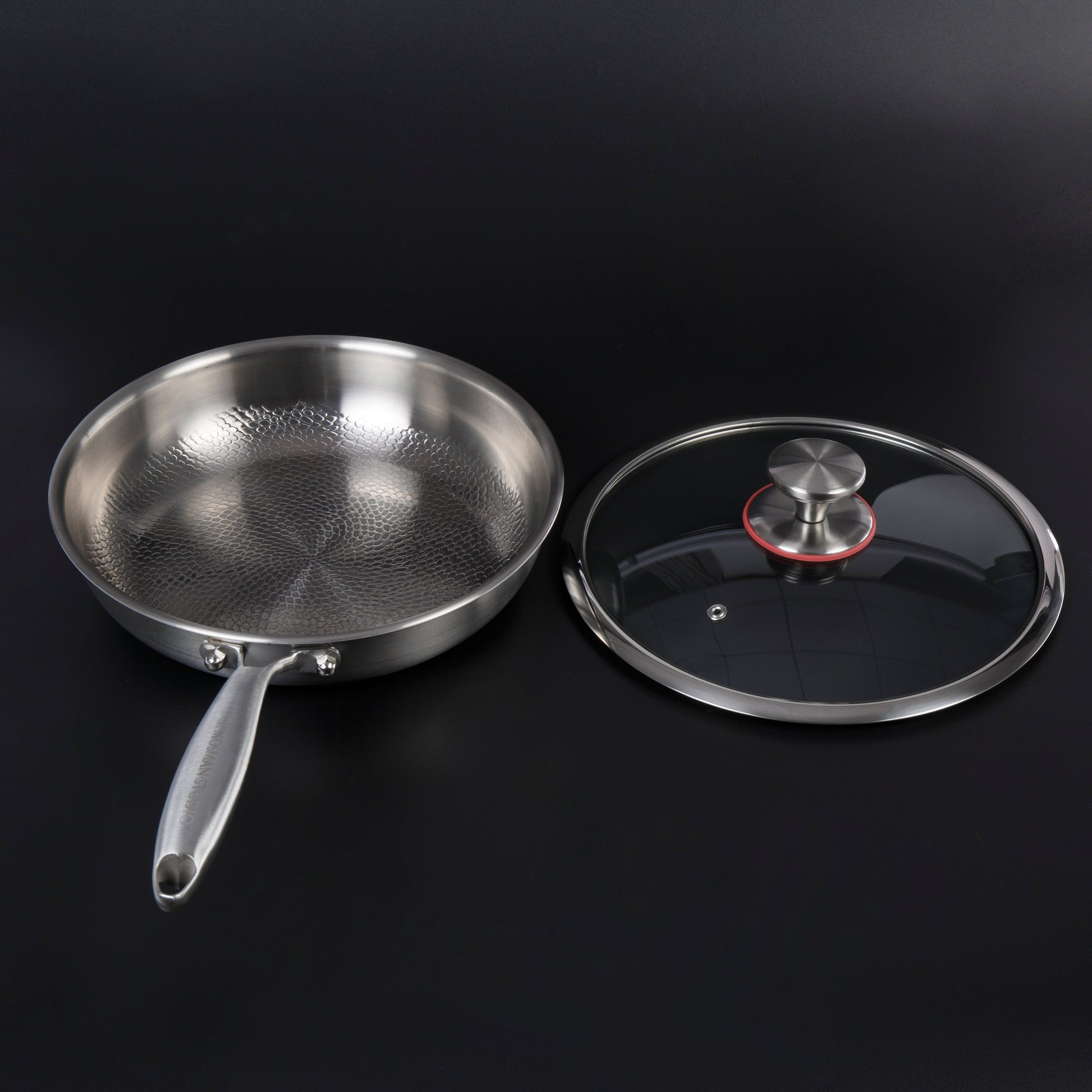 Glevato | Titanium Frying Pan | Non-Toxic, Naturally Non-Stick & Perfect for Healthy Cooking