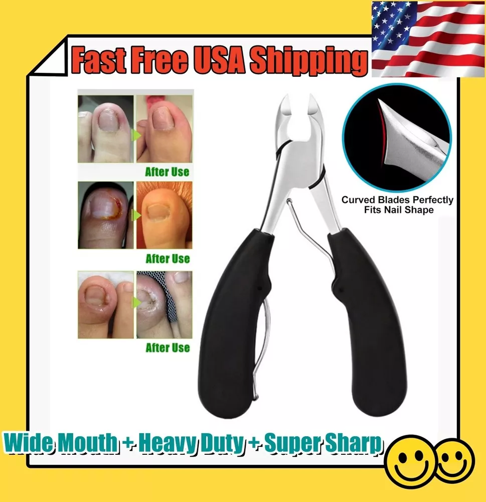 Glevato | Toenail Clipper for Seniors, Sharp, Ergonomic & Ideal for Thick Nails