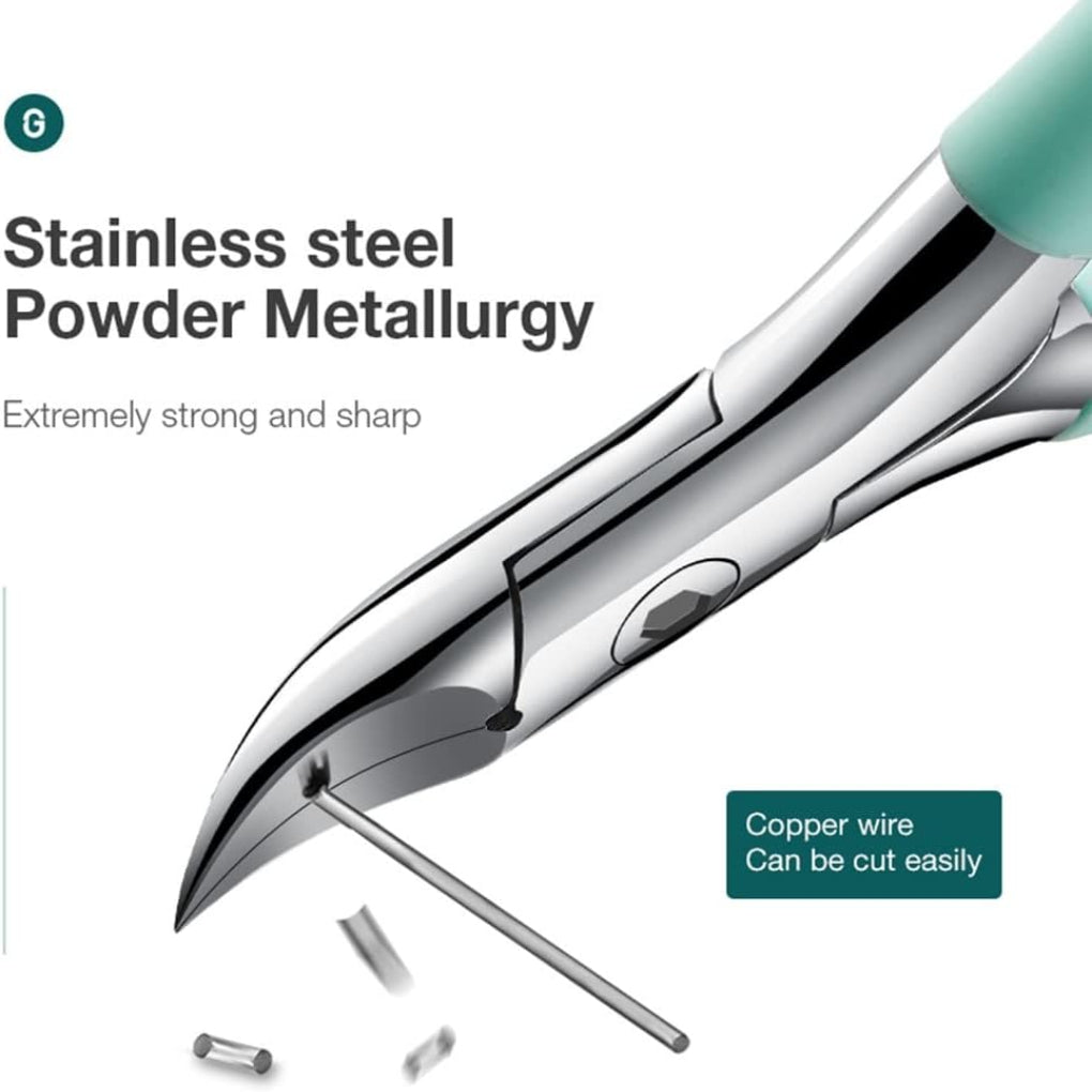 Glevato | Toenail Clippers for Seniors with Ergonomic Grip
