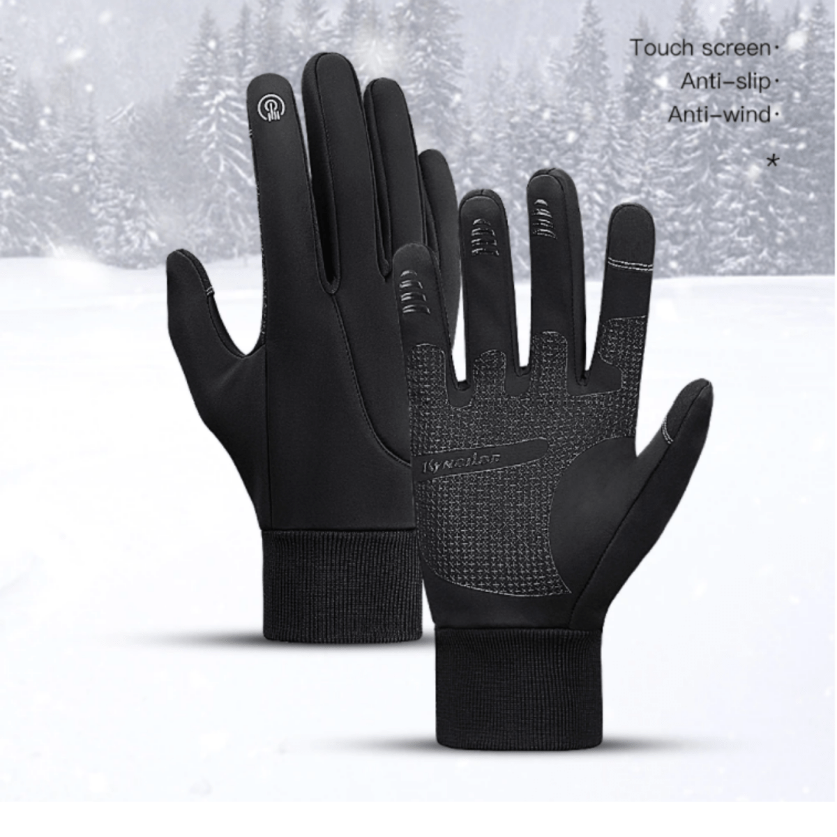 Glevato | Touch PRO Gloves – Warm and Waterproof Winter Gloves with Touch Function