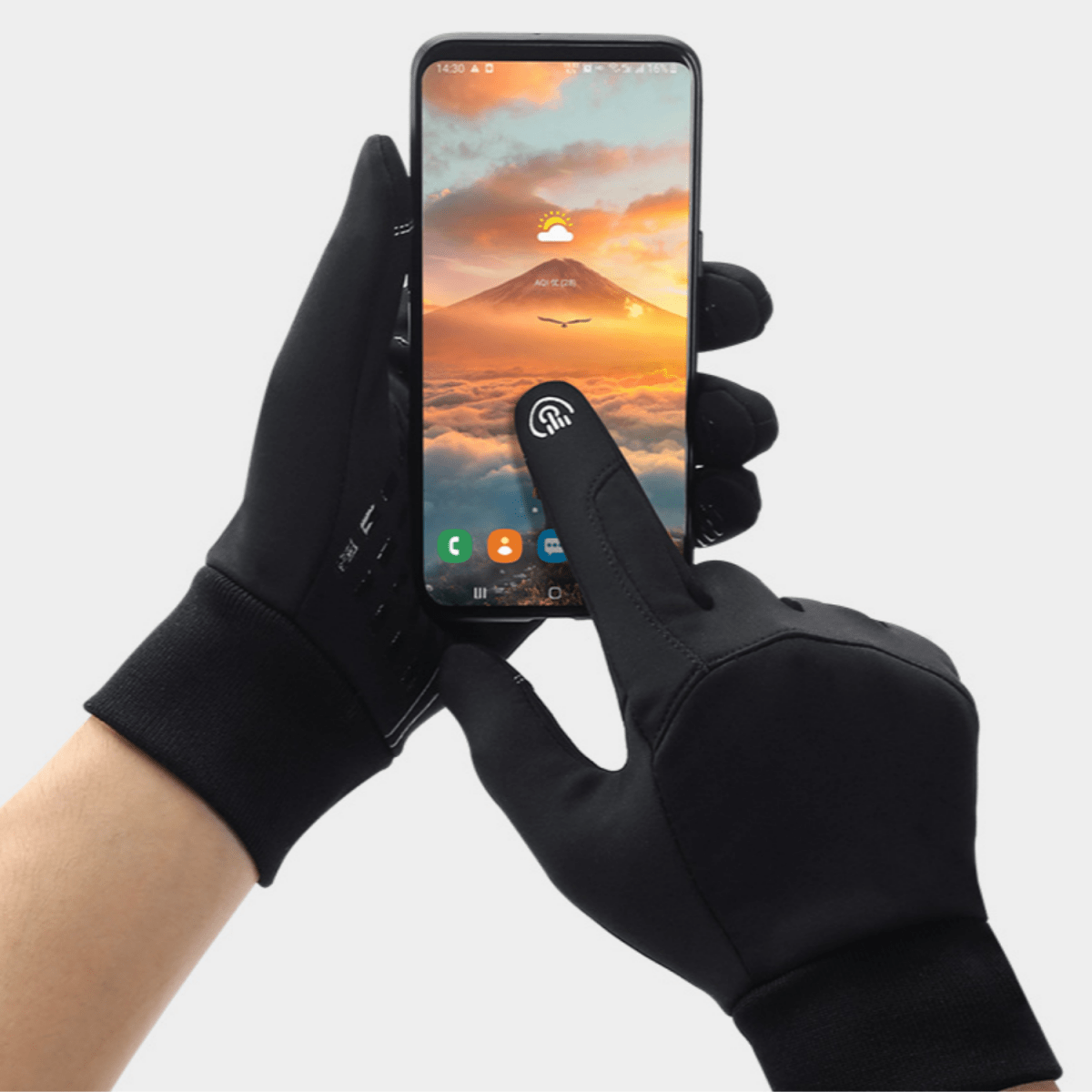 Glevato | Touch PRO Gloves – Warm and Waterproof Winter Gloves with Touch Function
