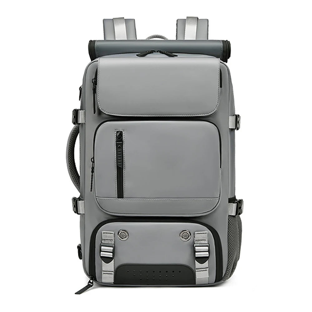Glevato | TRAVELMAX Pack – Waterproof Travel Backpack with USB Port, Shoe Compartment & Anti-Theft Pocket