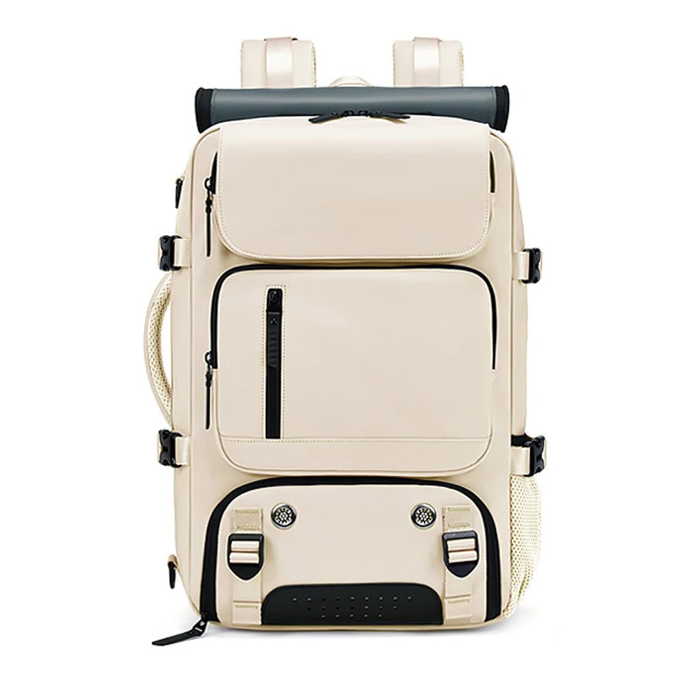 Glevato | TRAVELMAX Pack – Waterproof Travel Backpack with USB Port, Shoe Compartment & Anti-Theft Pocket