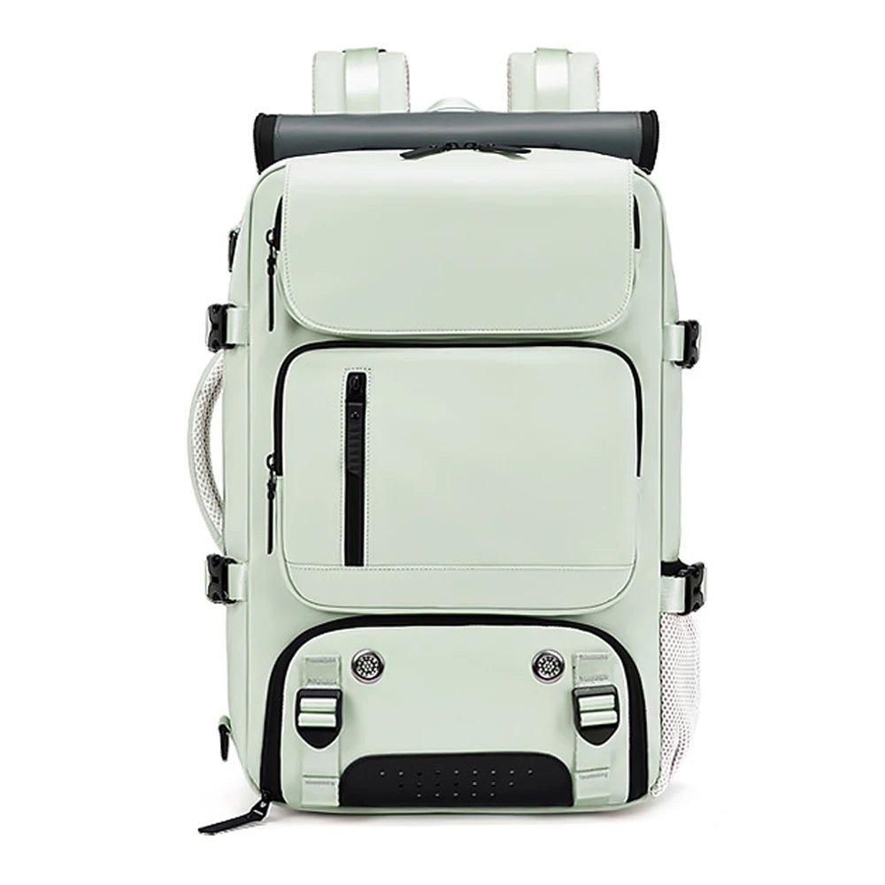 Glevato | TRAVELMAX Pack – Waterproof Travel Backpack with USB Port, Shoe Compartment & Anti-Theft Pocket