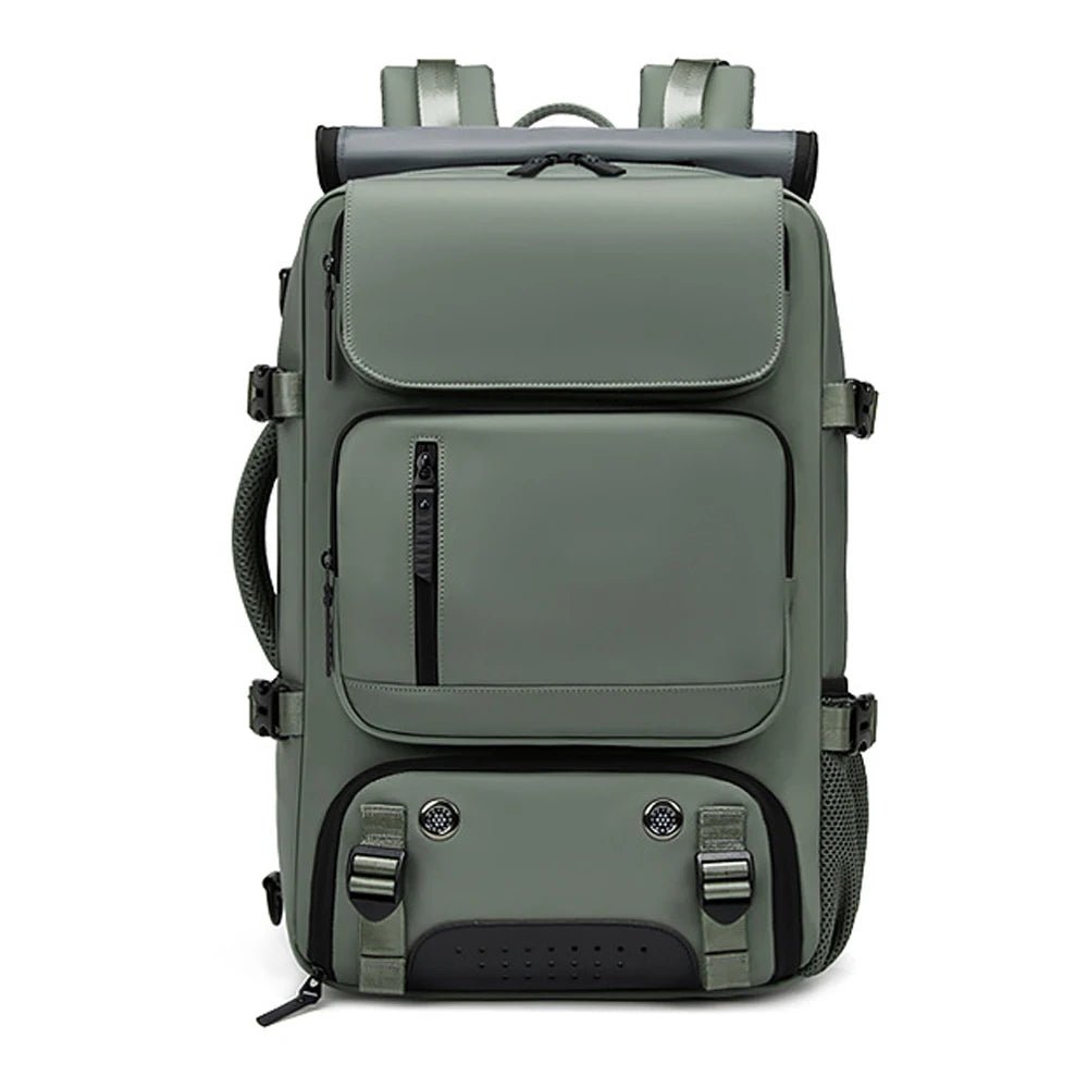 Glevato | TRAVELMAX Pack – Waterproof Travel Backpack with USB Port, Shoe Compartment & Anti-Theft Pocket