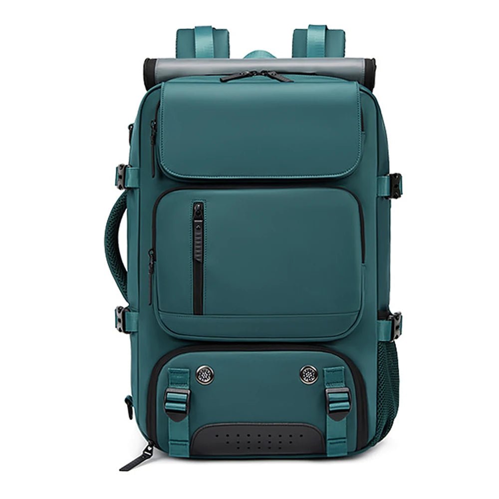 Glevato | TRAVELMAX Pack – Waterproof Travel Backpack with USB Port, Shoe Compartment & Anti-Theft Pocket