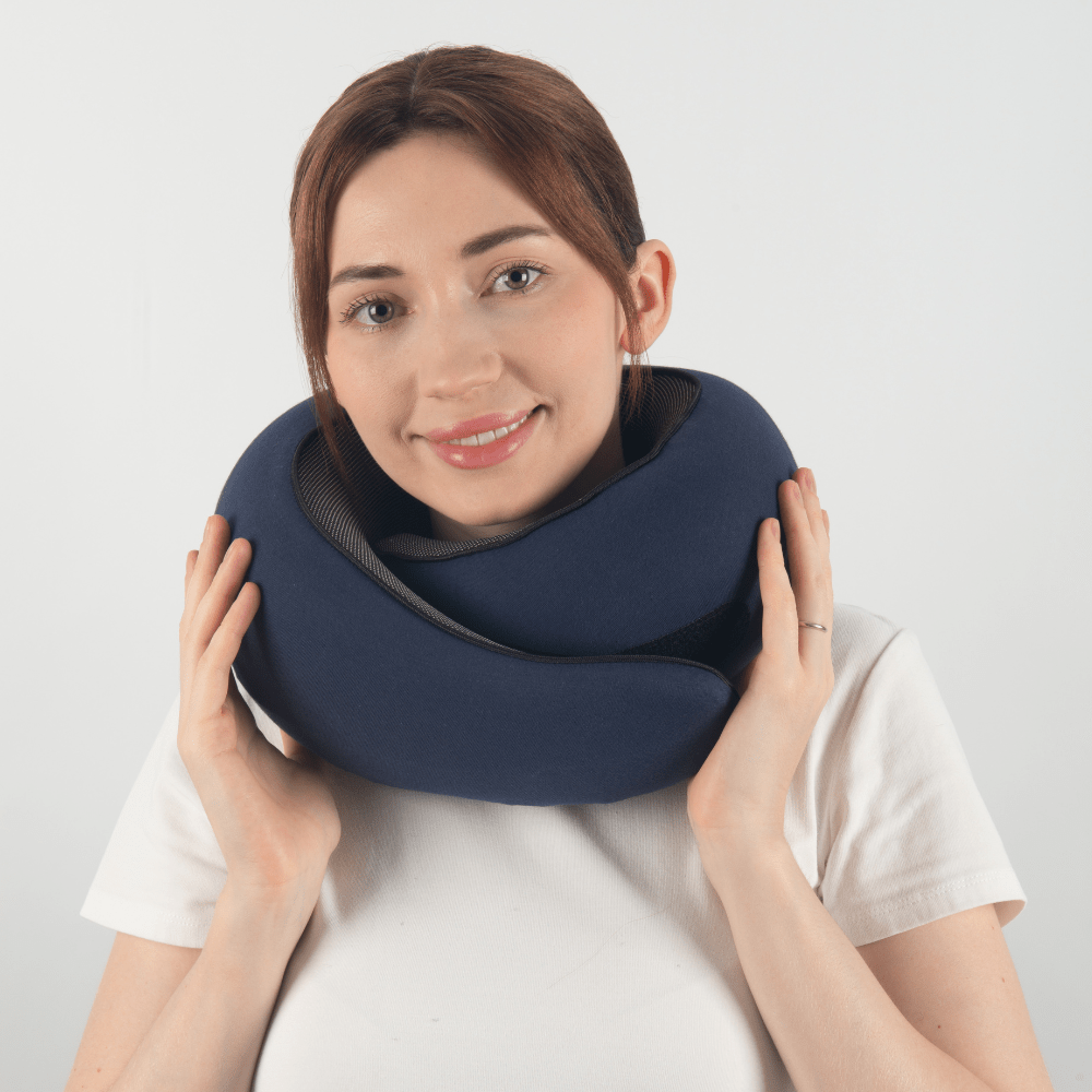 Glevato | TRAVELNEST – Ergonomic Travel Pillow for Neck Support