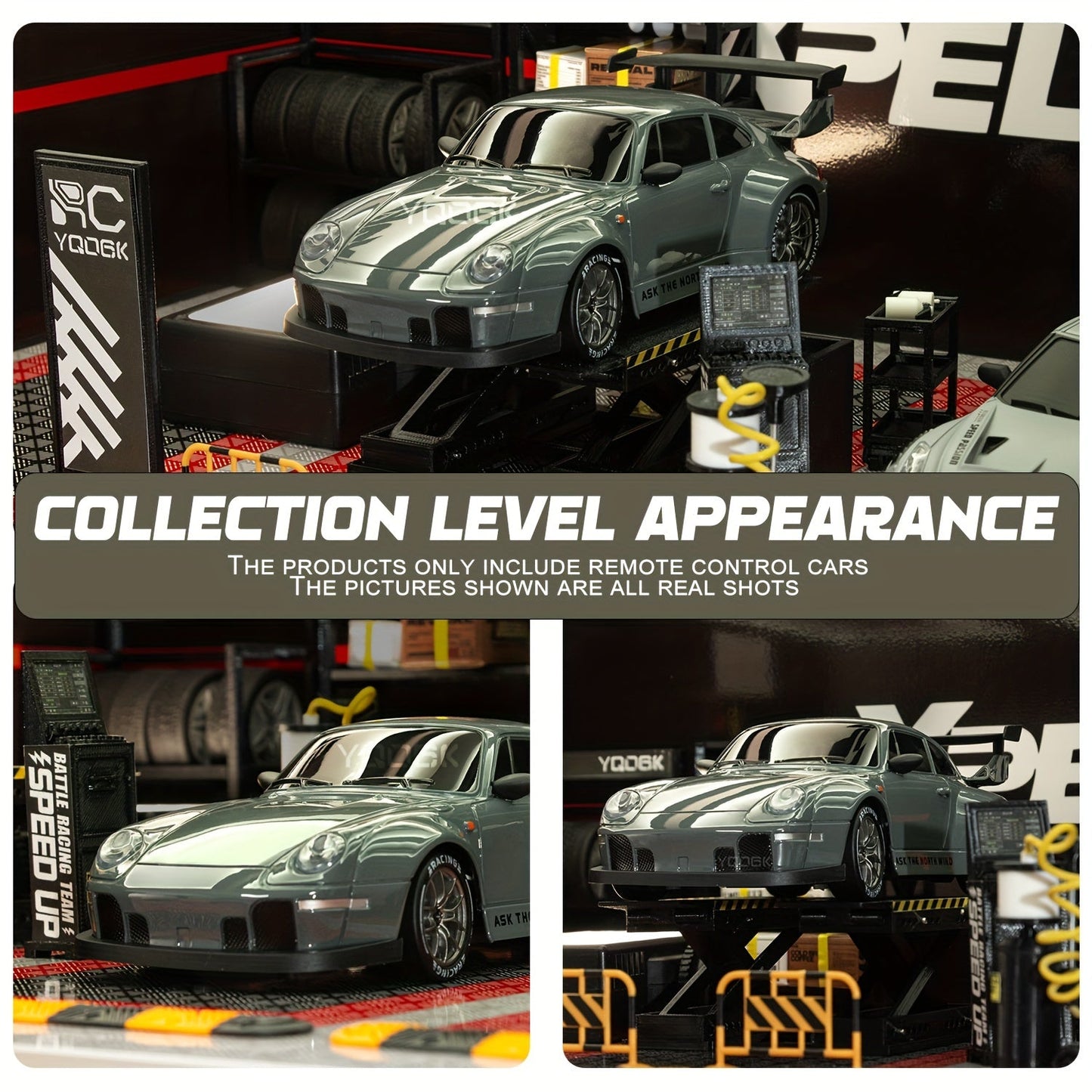 Glevato | Ultimate 1:24 RC Drift Car with LED Wheels – Rechargeable 4WD Racing Toy