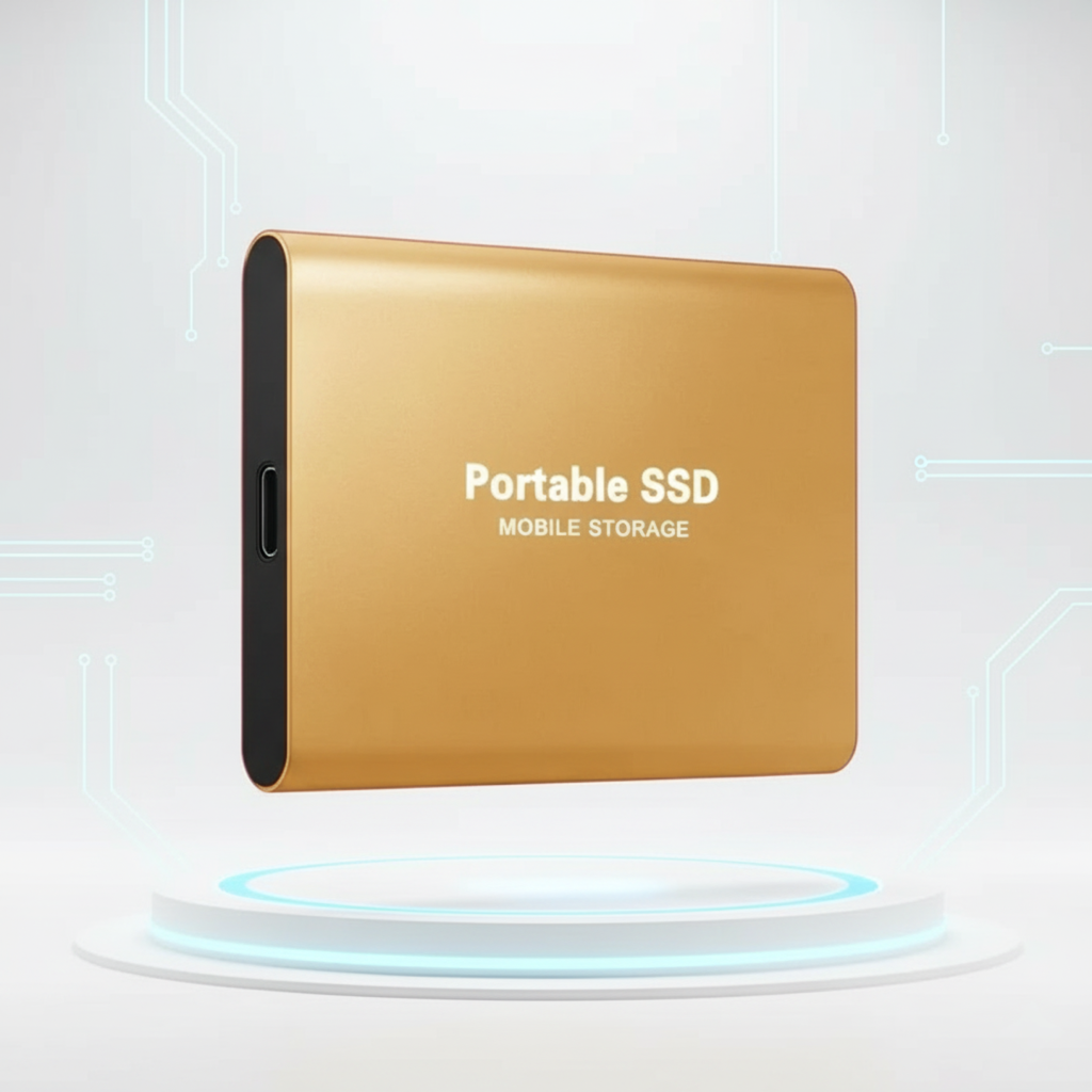 Glevato | Ultra Fast External SSD – Portable Storage USB 3.1 (Up to 128GB)