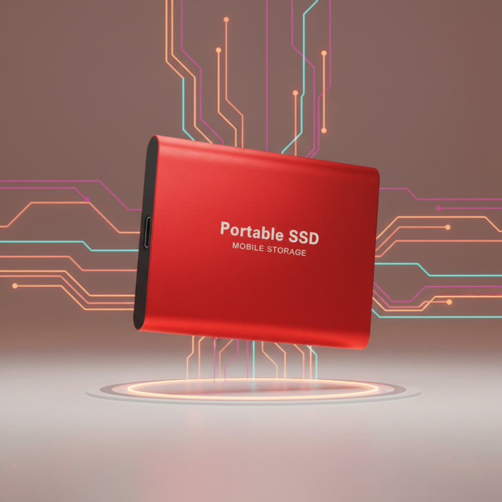 Glevato | Ultra Fast External SSD – Portable Storage USB 3.1 (Up to 128GB)