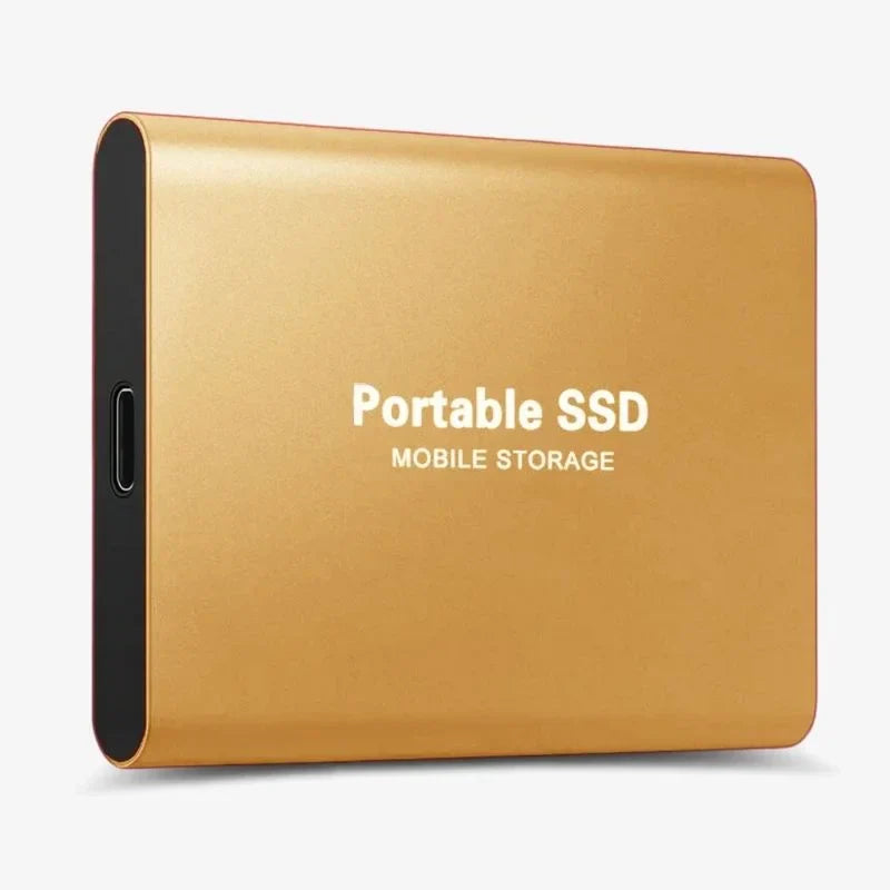 Glevato | Ultra Fast External SSD – Portable Storage USB 3.1 (Up to 128GB)