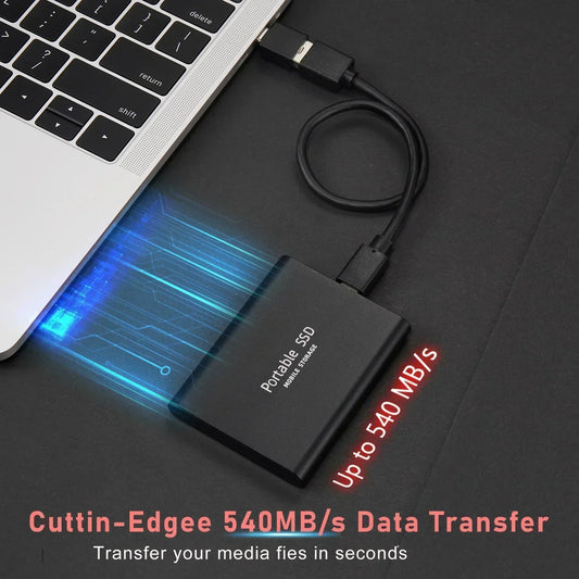 Glevato | Ultra-fast External SSD - SpeedDrive Pro