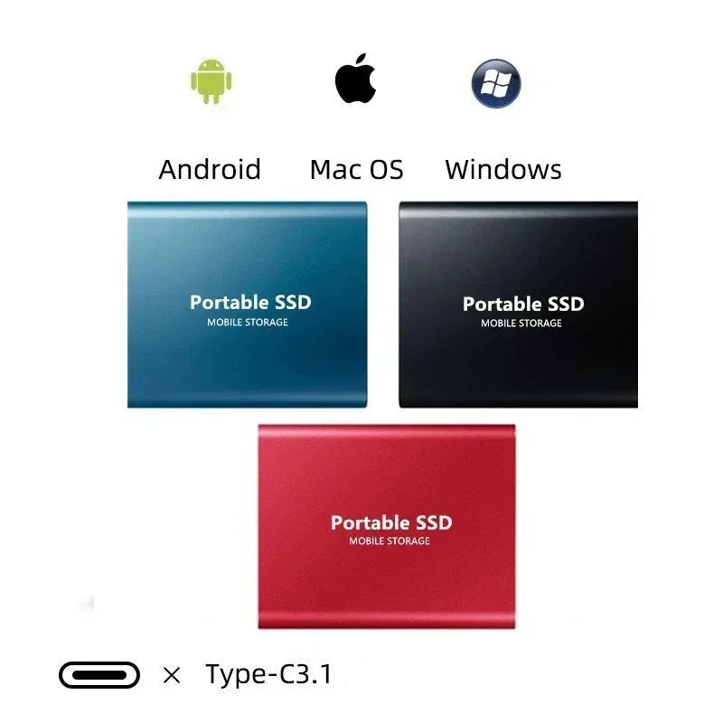 Glevato | Ultra-fast External SSD - SpeedDrive Pro