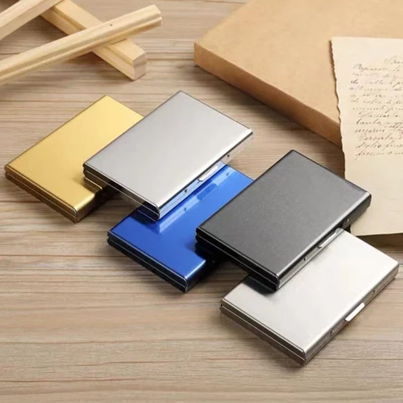 Glevato | Ultra-Slim Card Holder with Theft and Demagnetization Protection