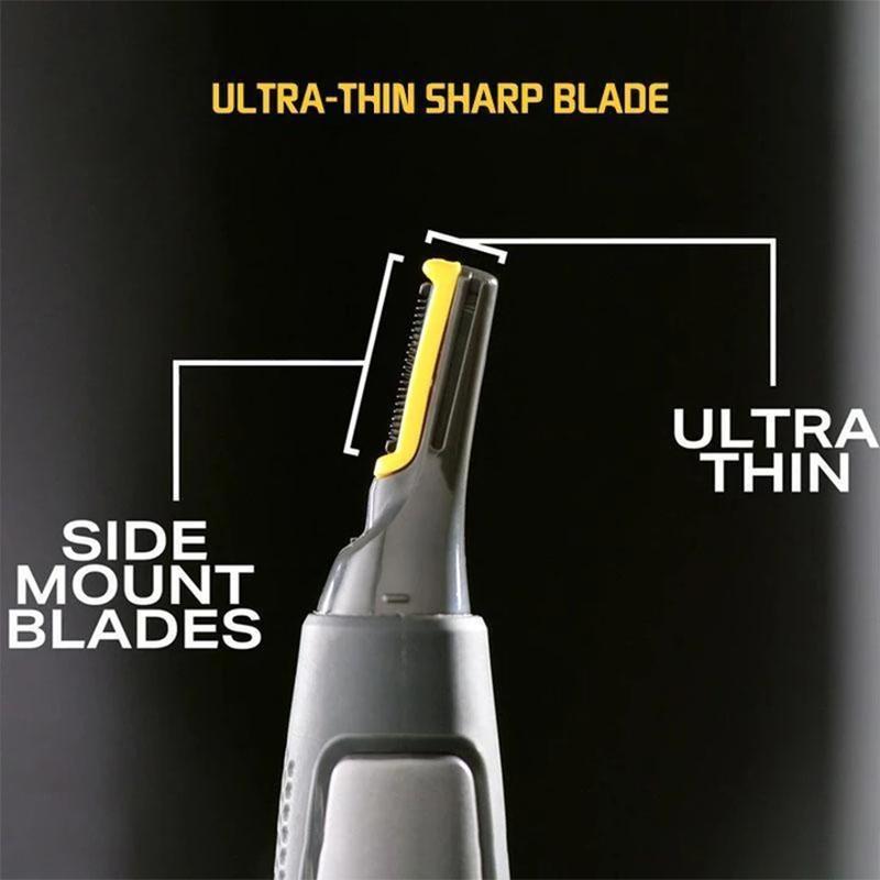 Glevato | Ultra-Thin Precision Trimmer – Professional Grooming for Beard, Nose & Eyebrows
