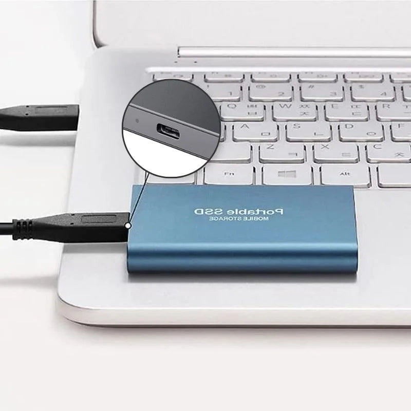 Glevato | UltraDrive - External SSD - Super Fast Storage 128GB