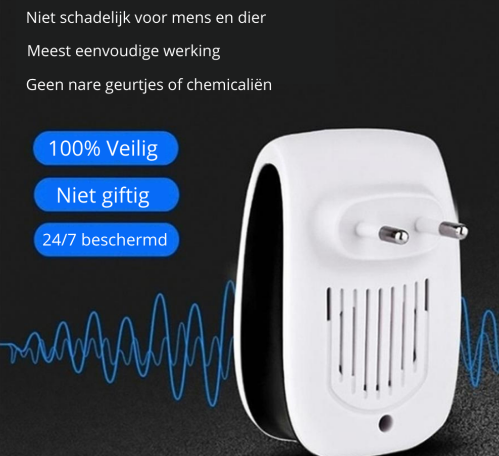 Glevato | Ultrasonic Pest Repeller Plug-in Insect Repellent