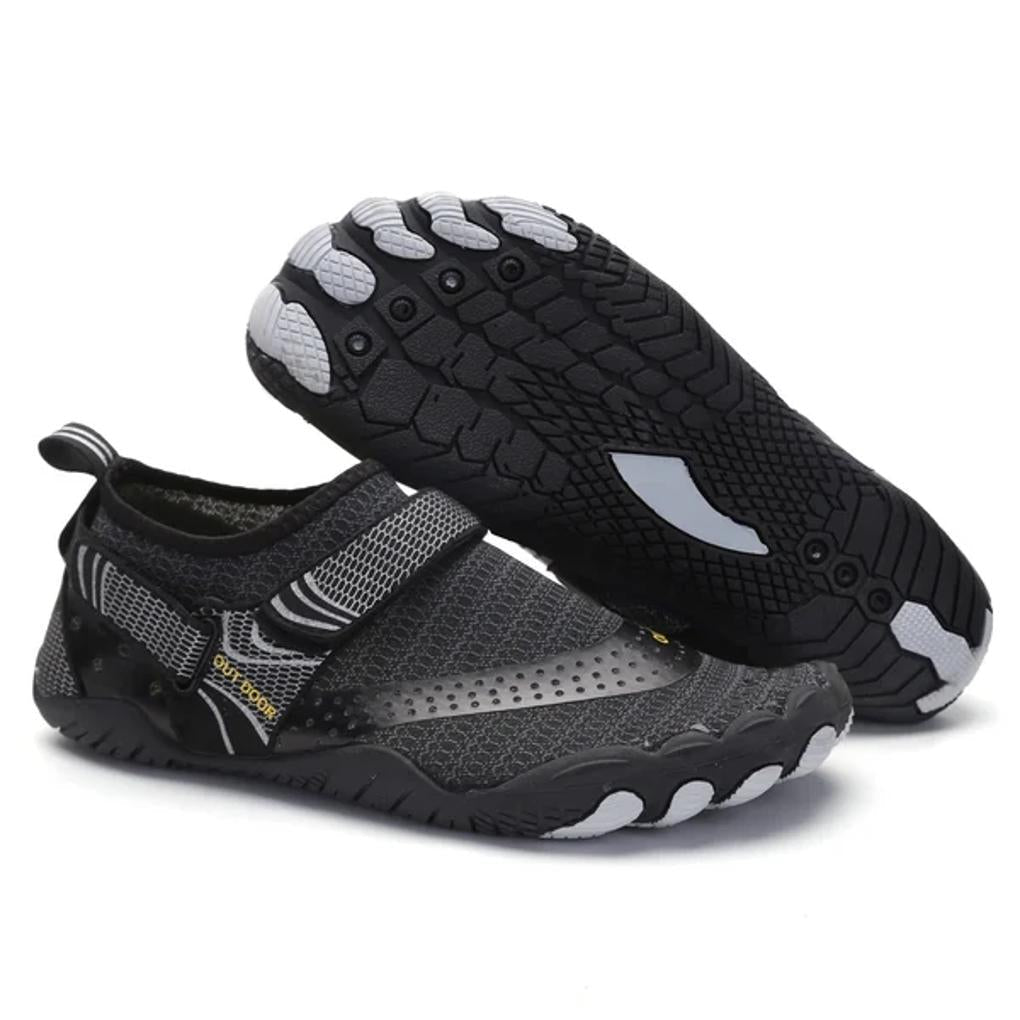 Glevato | Unisex Barefoot Water Shoes with Hook-and-Loop Strap