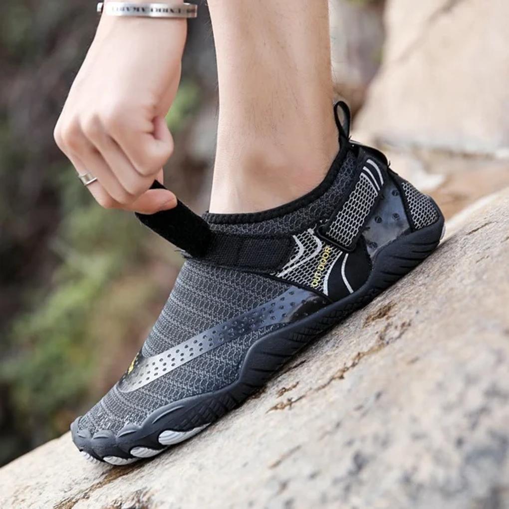 Glevato | Unisex Barefoot Water Shoes with Hook-and-Loop Strap