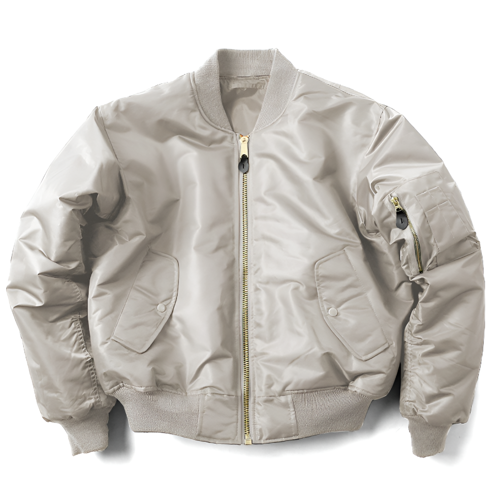 Glevato | Unisex Classic Bomber Jacket with Ribbed Trim
