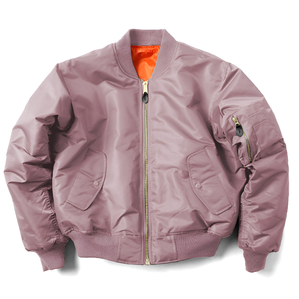 Glevato | Unisex Classic Bomber Jacket with Ribbed Trim
