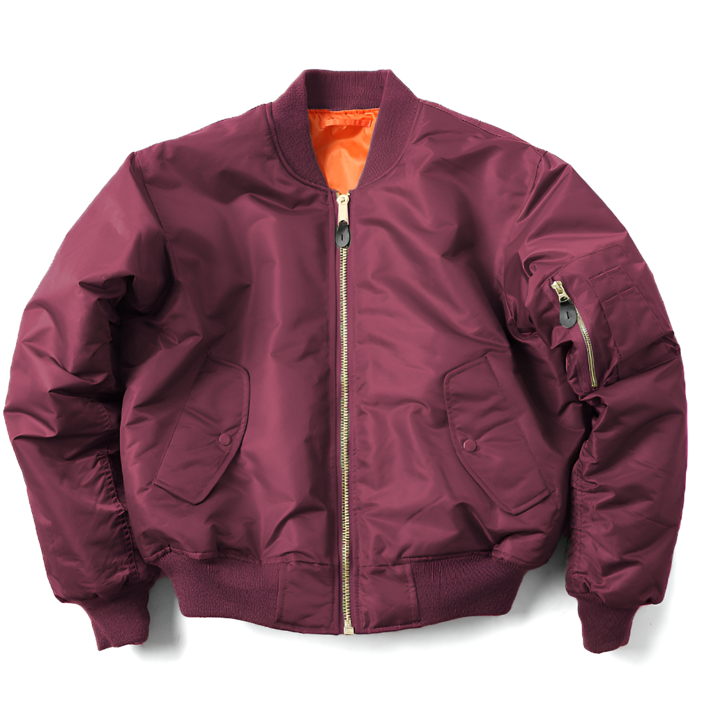 Glevato | Unisex Classic Bomber Jacket with Ribbed Trim