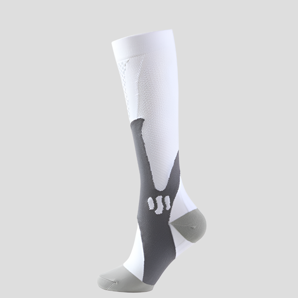 Glevato | Unisex Compression Knee High Socks with Textured Pattern