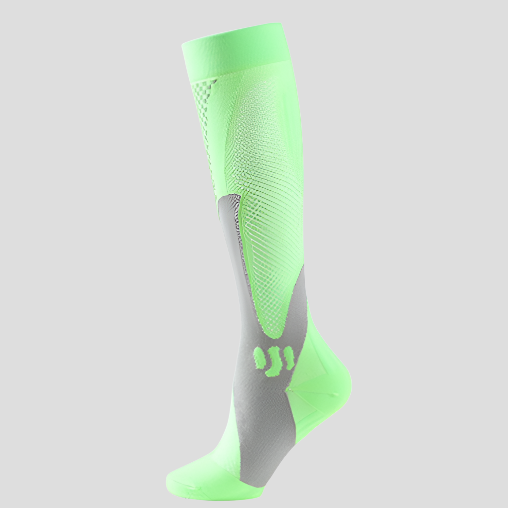 Glevato | Unisex Compression Knee High Socks with Textured Pattern