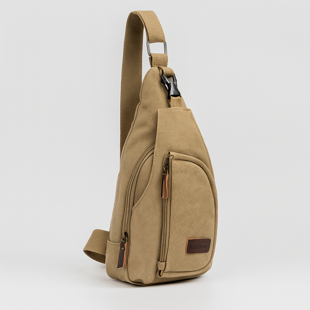 Glevato | Unisex Vintage Canvas Sling Bag