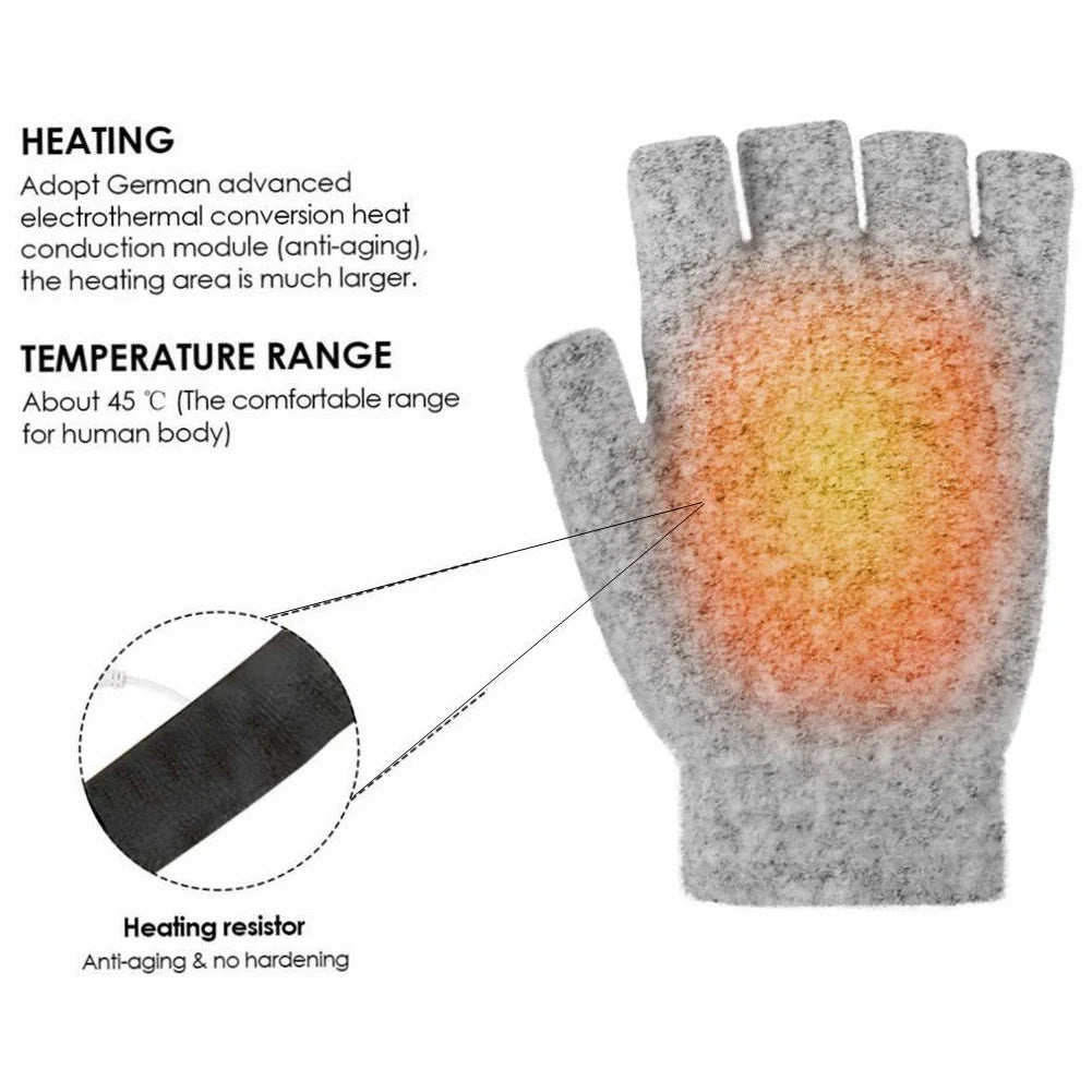 Glevato | USB Rechargeable Heated Wave Gloves