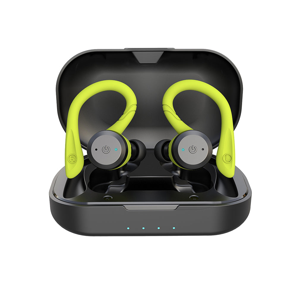Glevato | Vega Waterproof Wireless Sport Earbuds – 20 Hours Playtime | Bluetooth 5.0, IPX7 for Swimming & Fitness