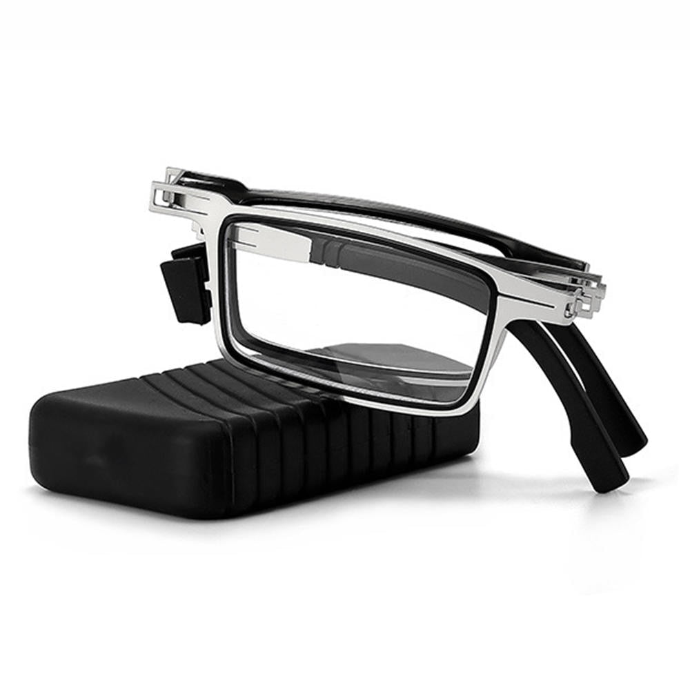 Glevato | VisionFold Compact Folding Glasses – Ultra-Light, Durable Reading Glasses with Flexible Scratch-Resistant Lenses