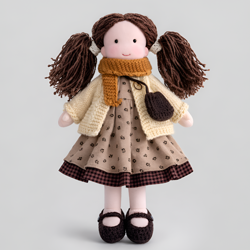 Glevato | Waldorf Cuddly Doll with Knitted Sweater