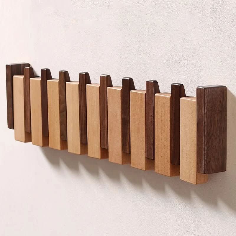 Glevato | Wall Hook in Piano Design | Handmade Wood | Natural