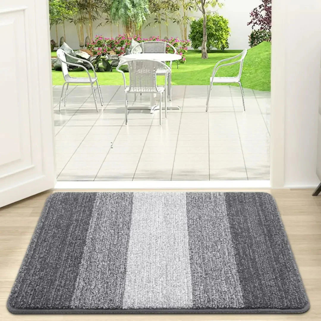 Glevato | Washable Door Mat for Entrances with Water-Absorbing Design