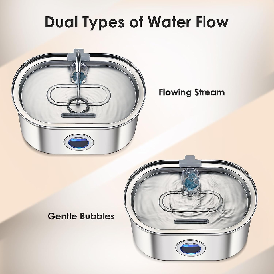 Glevato | Water Fountain Stainless Steel 3.2L