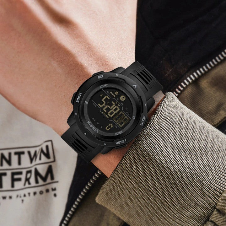 Glevato | Waterproof Military Pedometer Digital Watch