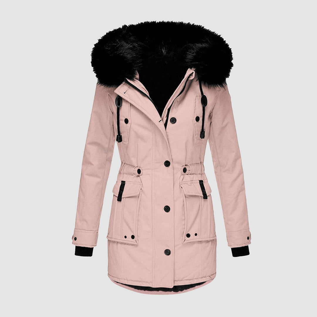 Glevato - Waterproof Winter Jacket with Hood for Women