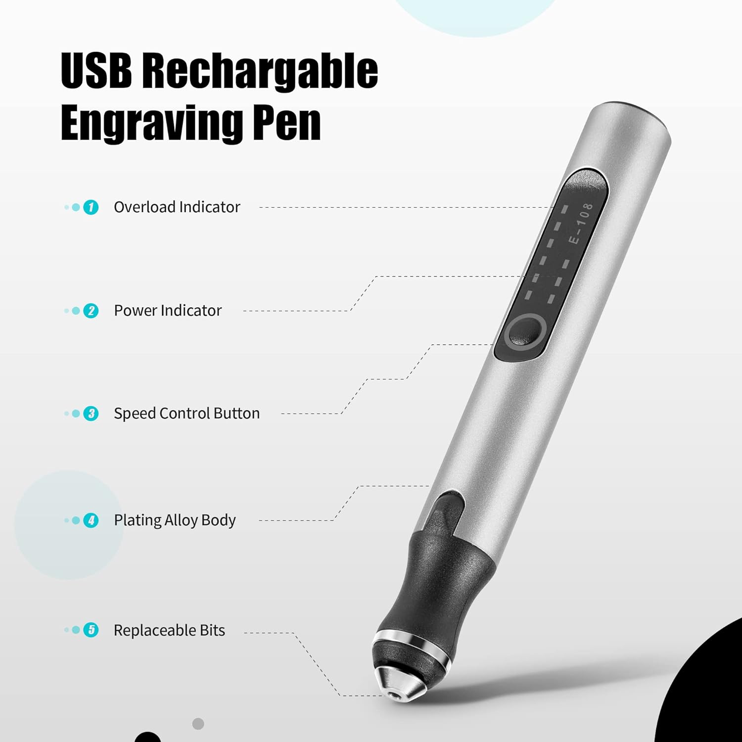 Glevato | Wireless Engraving Pen – Perfect for 50+ Surfaces & DIY Projects