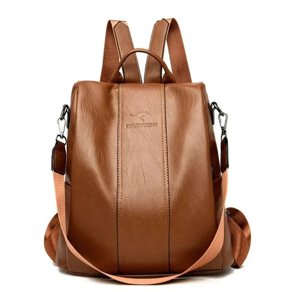 Glevato | Women's Convertible Anti-Theft Backpack with Hidden Pockets