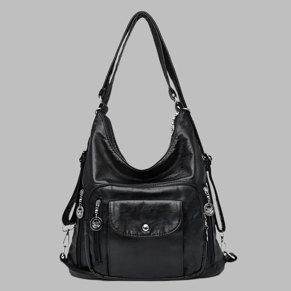 Glevato | Women's Hobo Tote Bag with Front Pocket