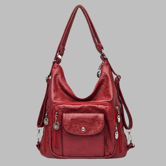 Glevato | Women's Hobo Tote Bag with Front Pocket