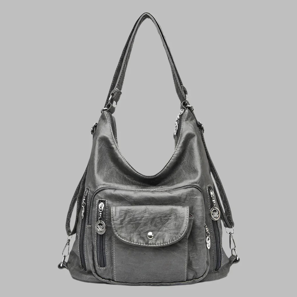 Glevato | Women's Hobo Tote Bag with Front Pocket