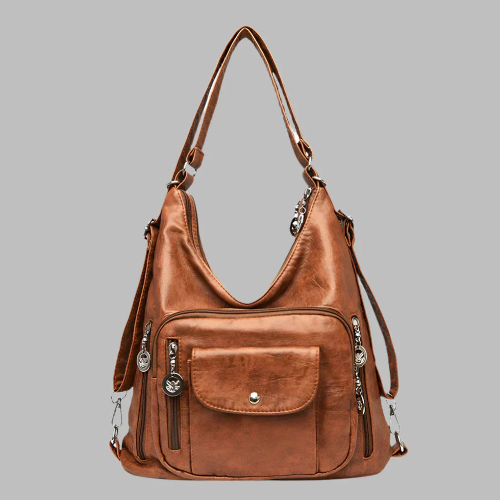 Glevato | Women's Hobo Tote Bag with Front Pocket