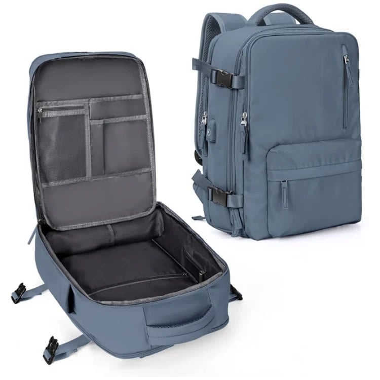 Glevato | Women's Large Travel Backpack – Waterproof Hiking Backpack | Anti-Theft