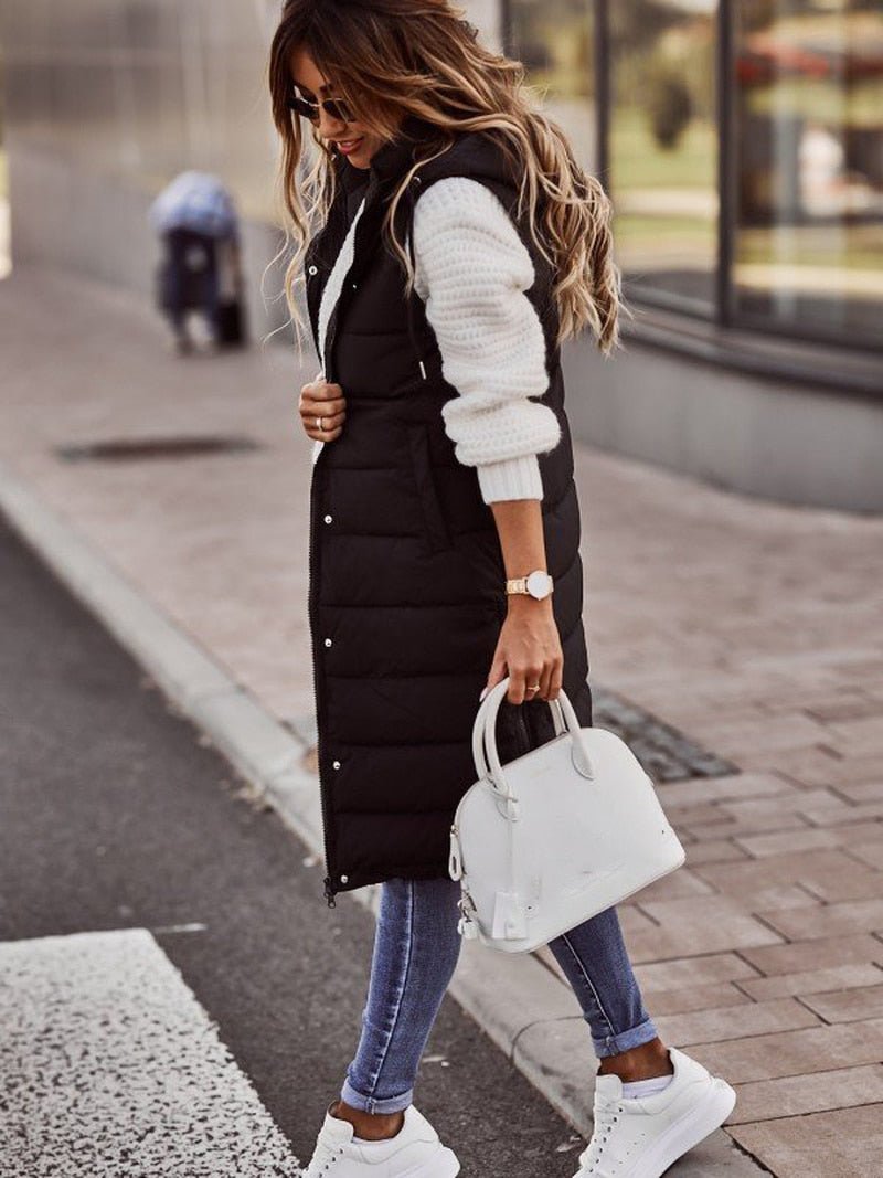 Glevato | Women's Long Bodywarmer Vest